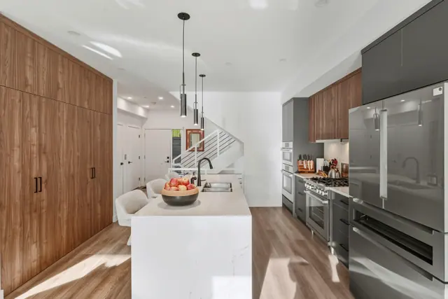 Kitchen 2, modern townhome in Shannon Lake, West Kelowna, BC. Real estate photography by Pixel Pro Productions.